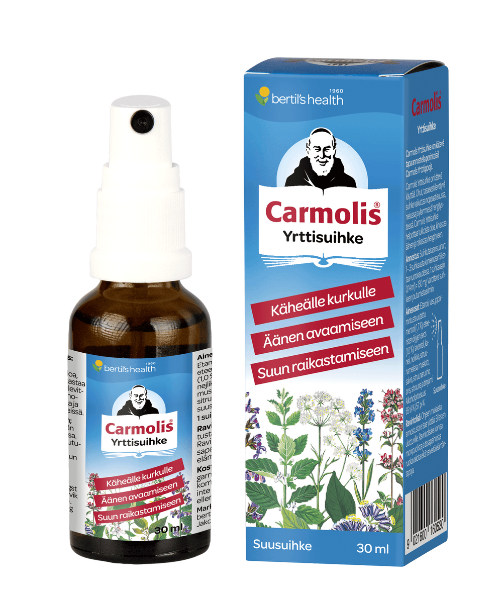 Carmolis-suusuihke, 30 ml – Ruohonjuuri