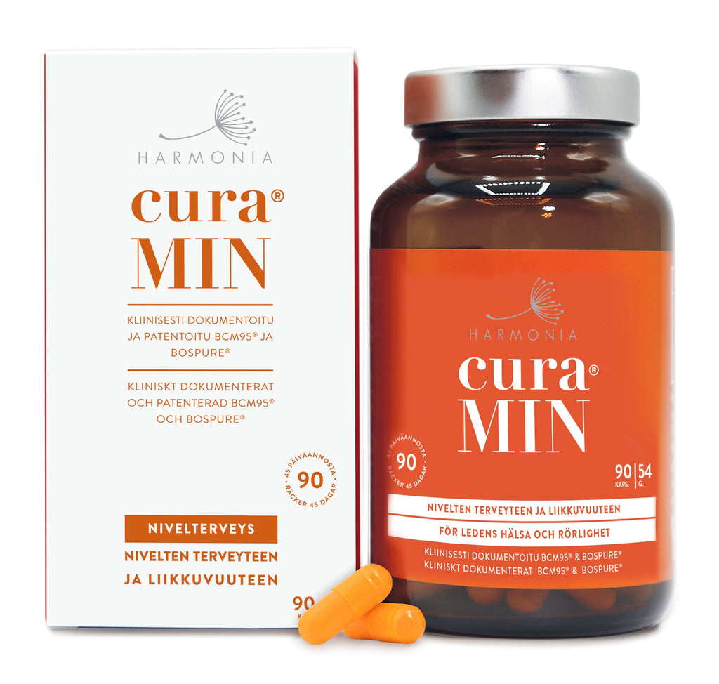 CuraMIN-nivelvalmiste 54 g, 90 kaps