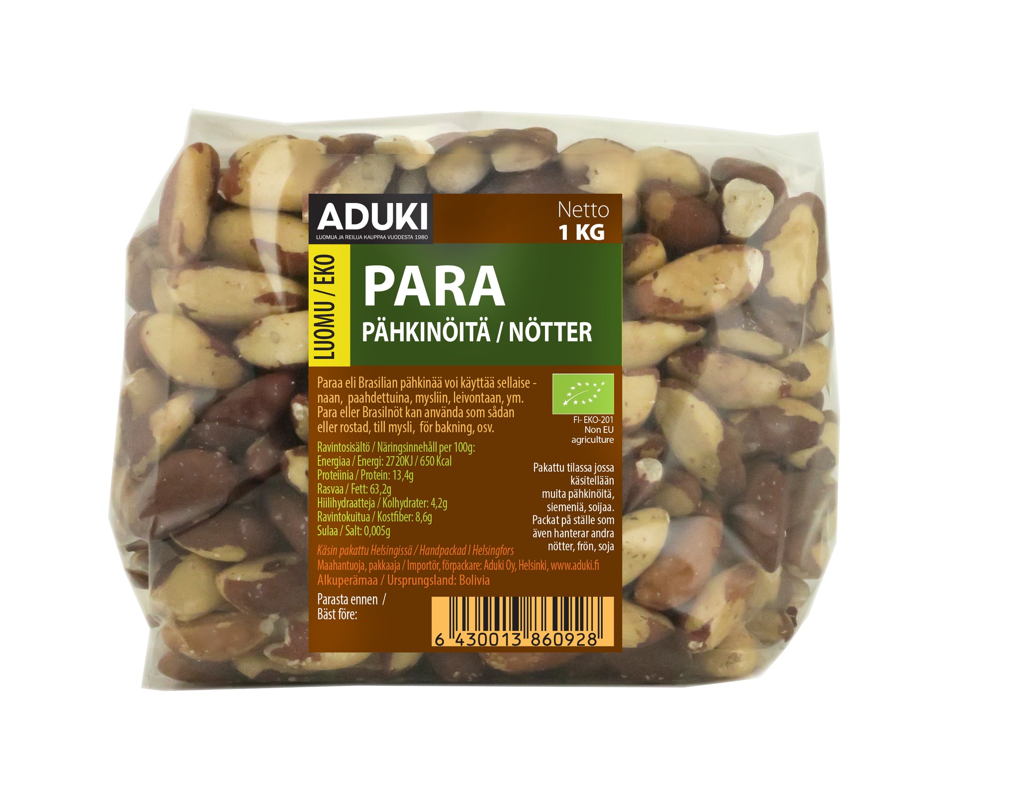 Parapähkinät, 1 kg