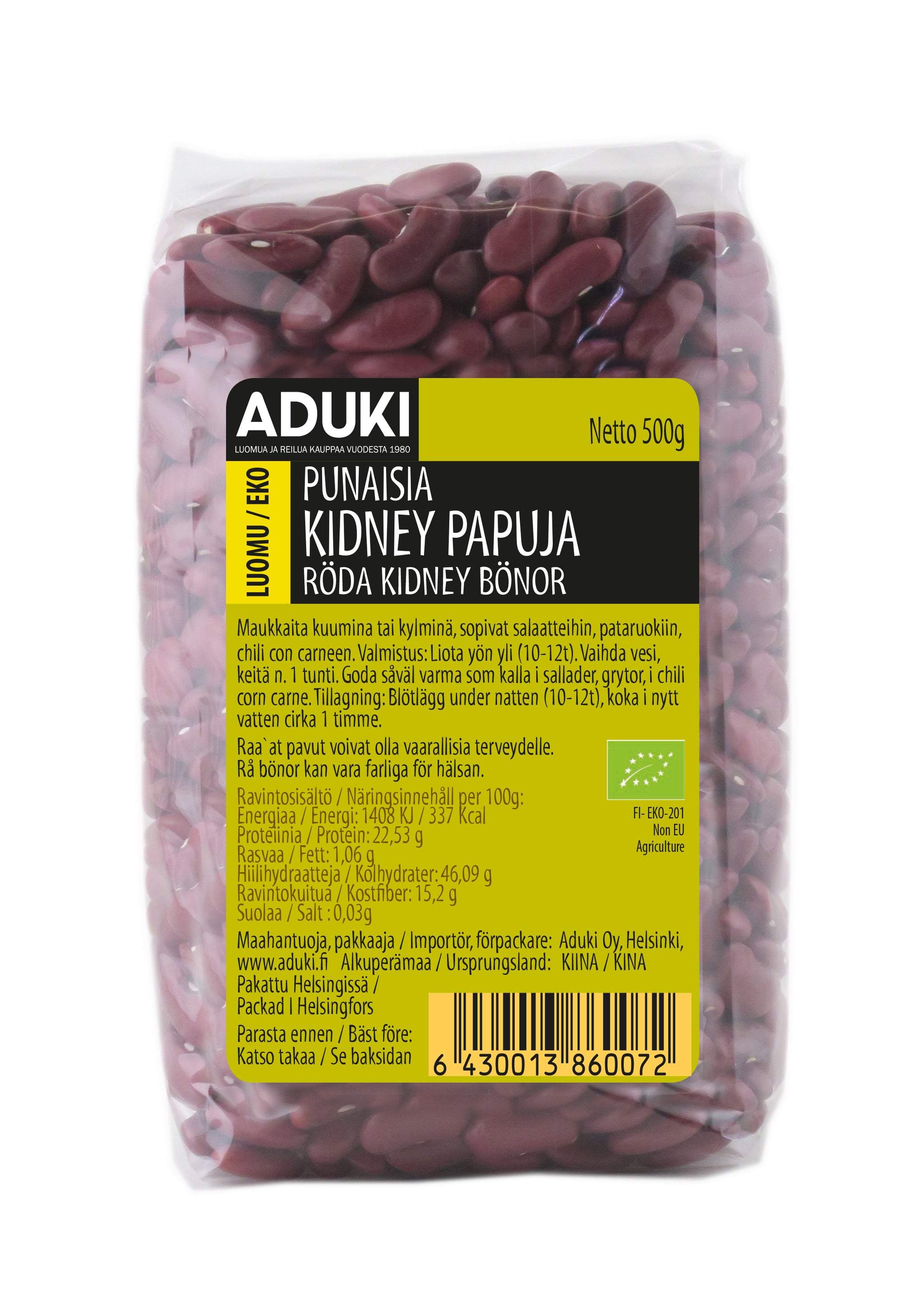 Kidney-papu, 500 g