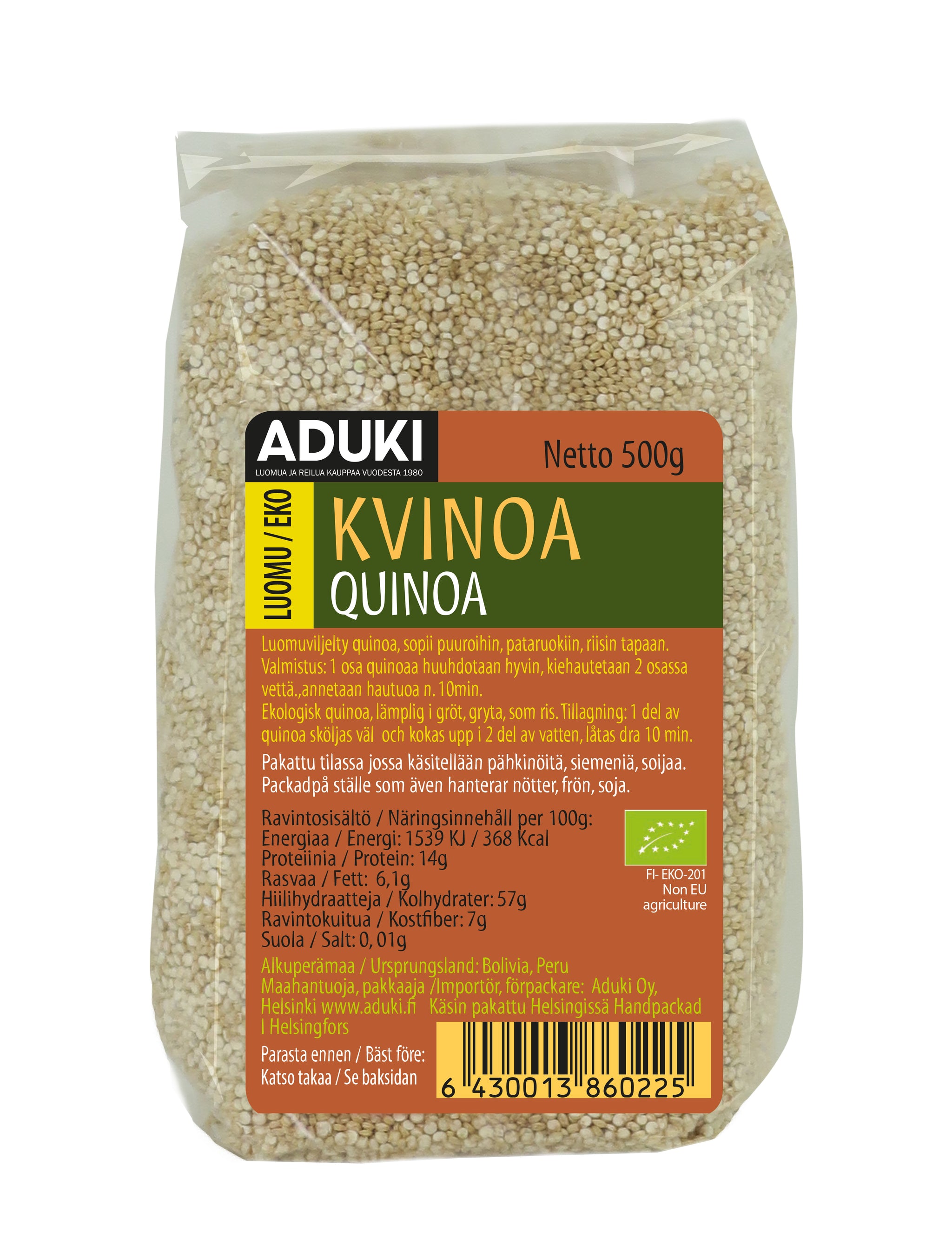 Quinoa eli kvinoa, 500 g